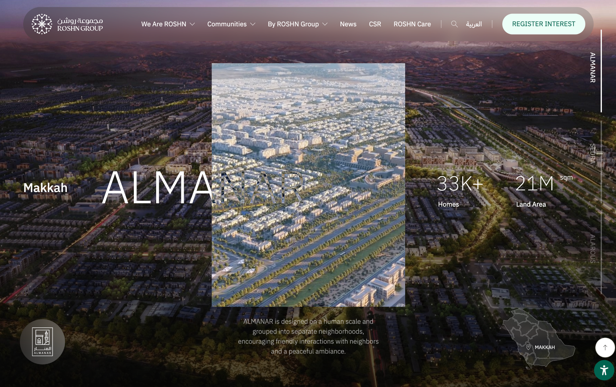 ROSHN Almar community showcase