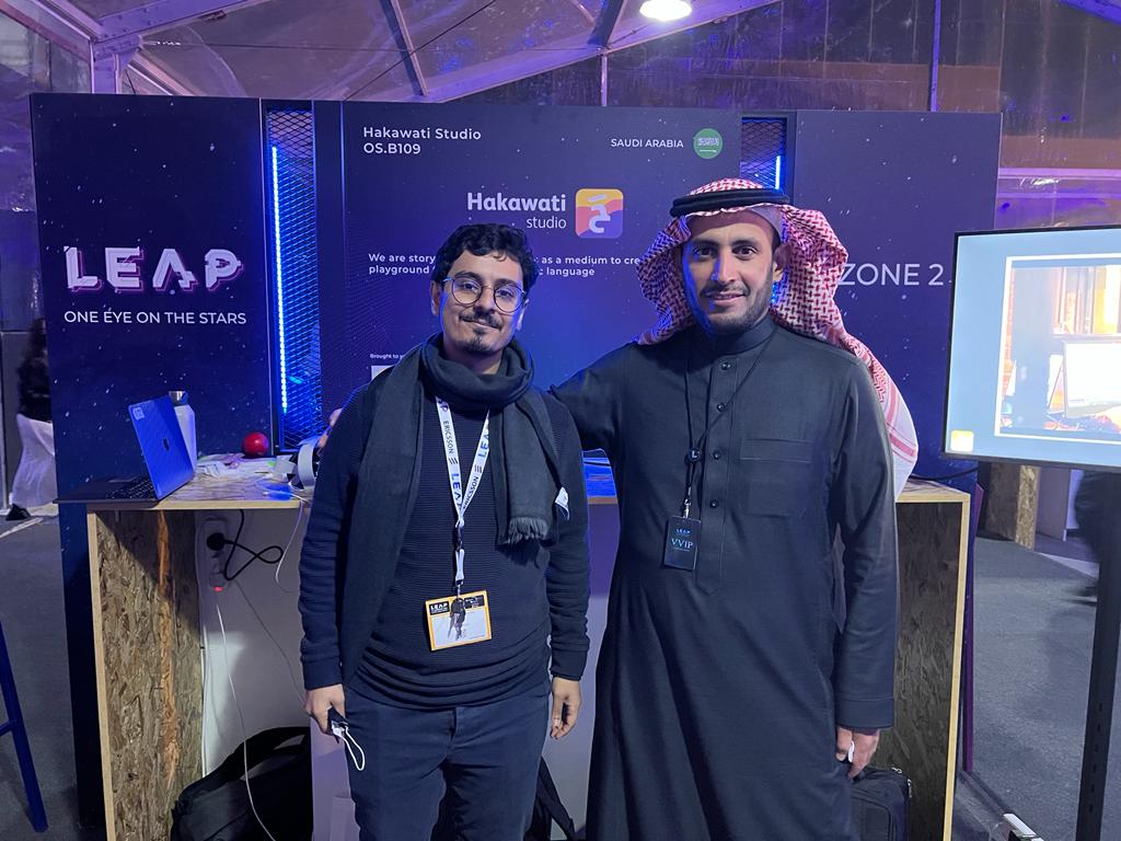 Hakawati with HE Dr. Mohammed Altamimi